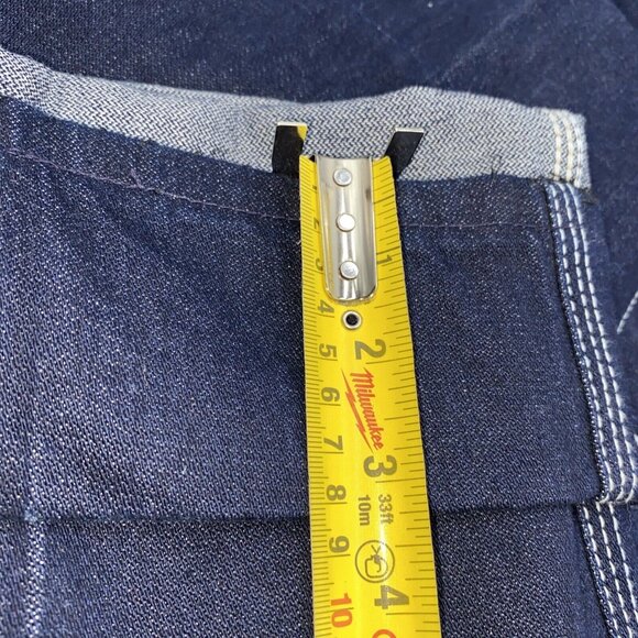 Vintage JTF Women’s Dark Jeans Pink Belt Embroidery Logo High Waisted Size 38 - Picture 15 of 16